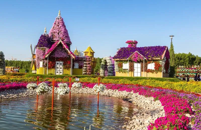 Dubai Miracle Garden Dubaj Dubaj.sk