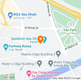 SeaWorld Yas Island, Abu Dhabi Map