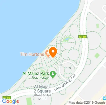 Al Majaz Waterfront Map