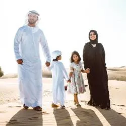 Tradičné oblečenie v Emirátoch