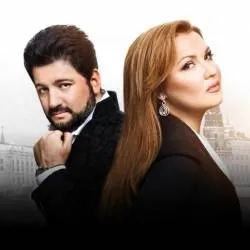 Famous Anna Netrebko and Yusif Eyvazov at Dubai Opera