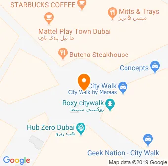 CityWalk Dubai Map