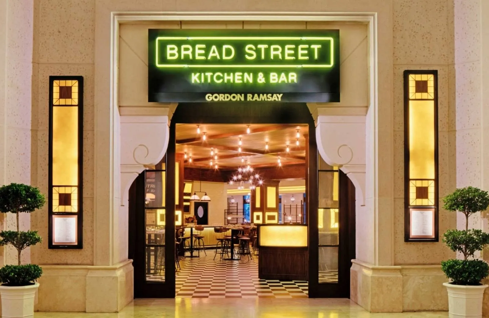 Reštaurácia Bread Street Kitchen, Atlantis The Palm