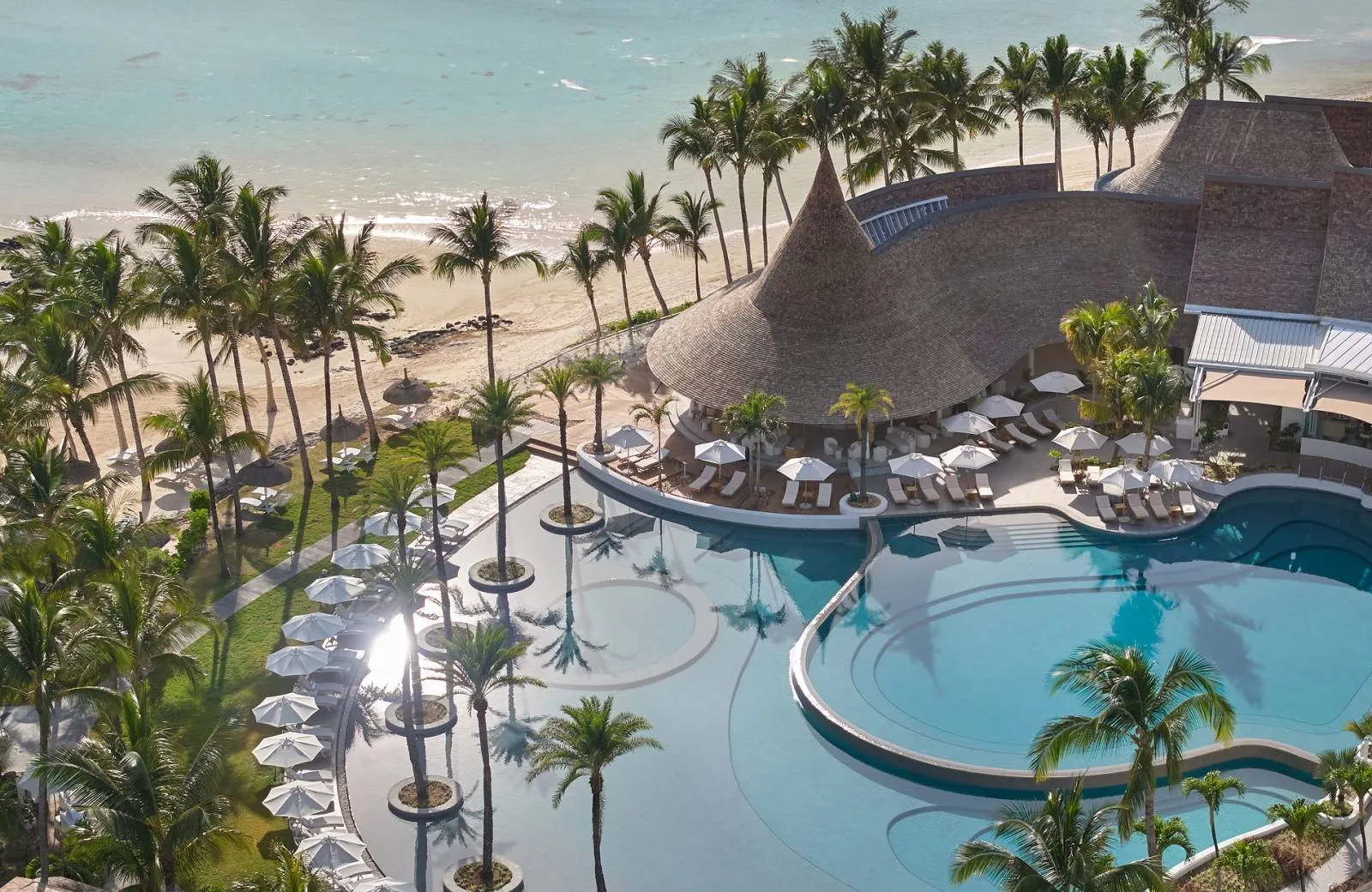 Plážový hotel LUX* Belle Mare na ostrove Maurícius