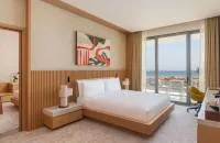 Two Bedroom Family Room Sea View with Meryal Waterpark Access