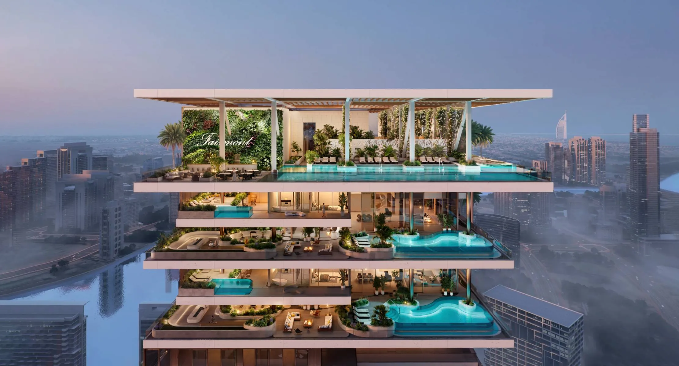  Fairmont Residence by REFINE, Dubai