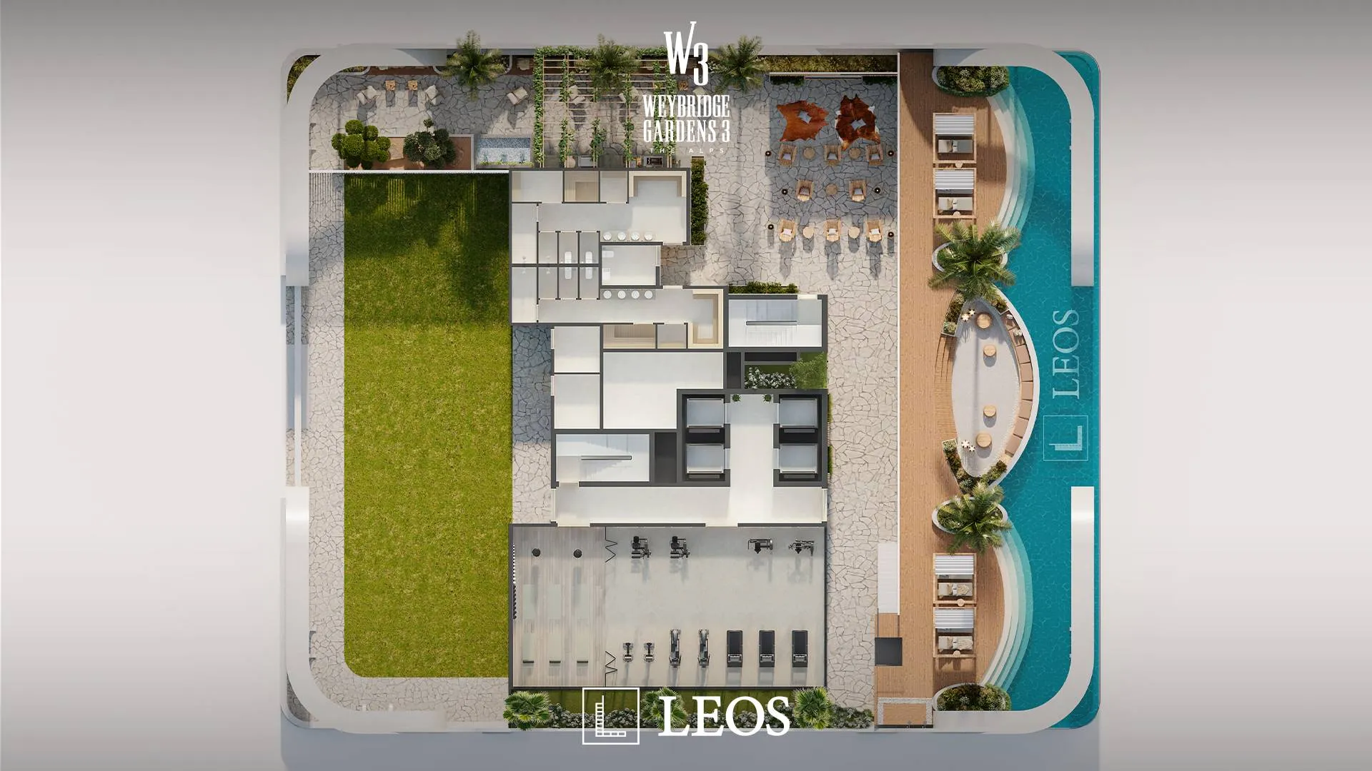 Weybridge gardens by LEOS, Dubaj