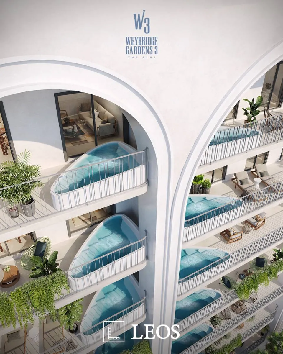 Weybridge gardens by LEOS, Dubai